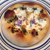 Fresh Herb Mini-Pizza with Sage Flowers